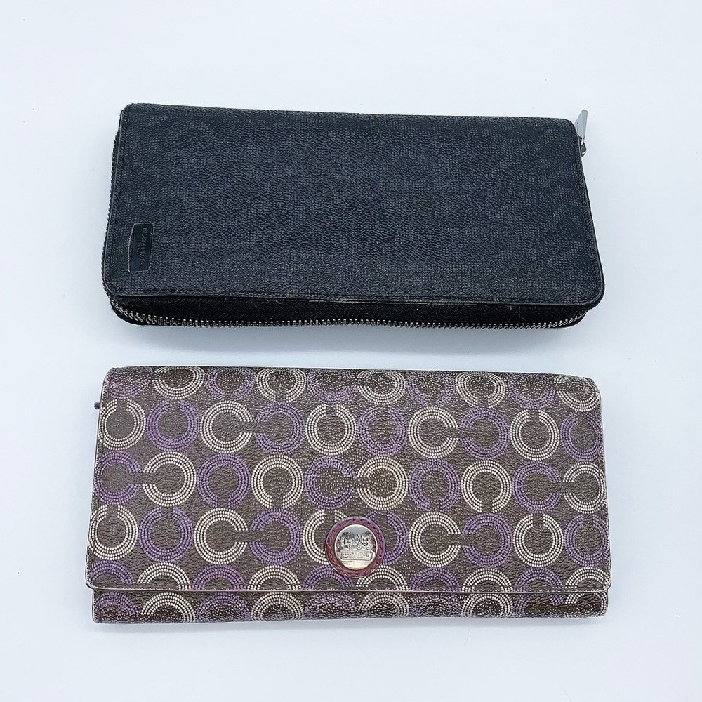 2 Pc Coach & Michael Kors Long Wallet